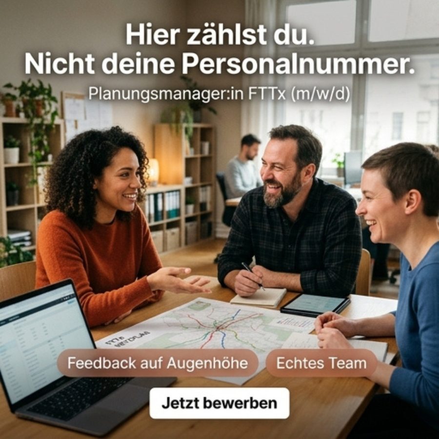 Anzeigenmotiv: Hier zählst Du. Nicht Deine Personalnummer.